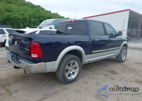 2012 Ram 1500 Laramie из США, поврежденный, VIN 1C6RD7NT5CS340171